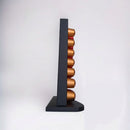 Suporte e organizador de cápsulas Nespresso com design ondulado