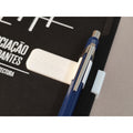 Suporte múltiplo para canetas e lápis em livros