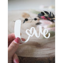 Love – Placa Decorativa Escrita “Love”