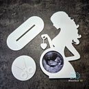 Decoração de ultrassom para mães