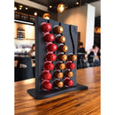 Suporte e organizador de cápsulas Nespresso com design ondulado