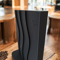 Suporte e organizador de cápsulas Nespresso com design ondulado
